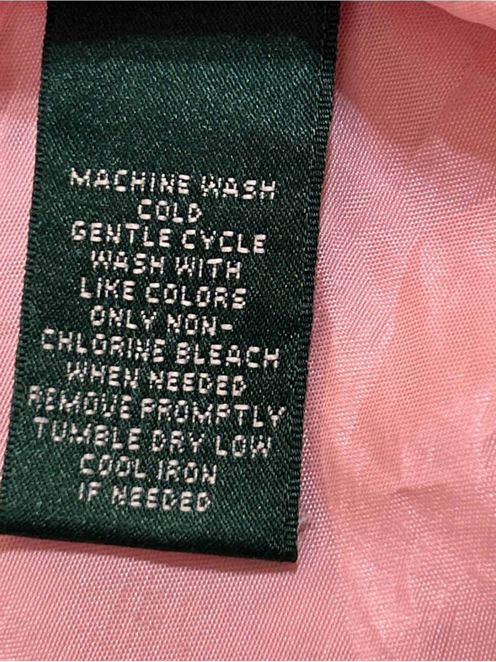 RLR Ralph Lauren Pink Trench Double Breasted Vented Belted Raincoat Large Flawed - Picture 11 of 14